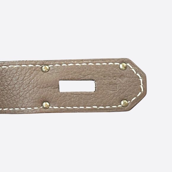 Hermes Etoupe Togo & Palladium Hardware HAC Birkin 50 - Picture 8 of 8